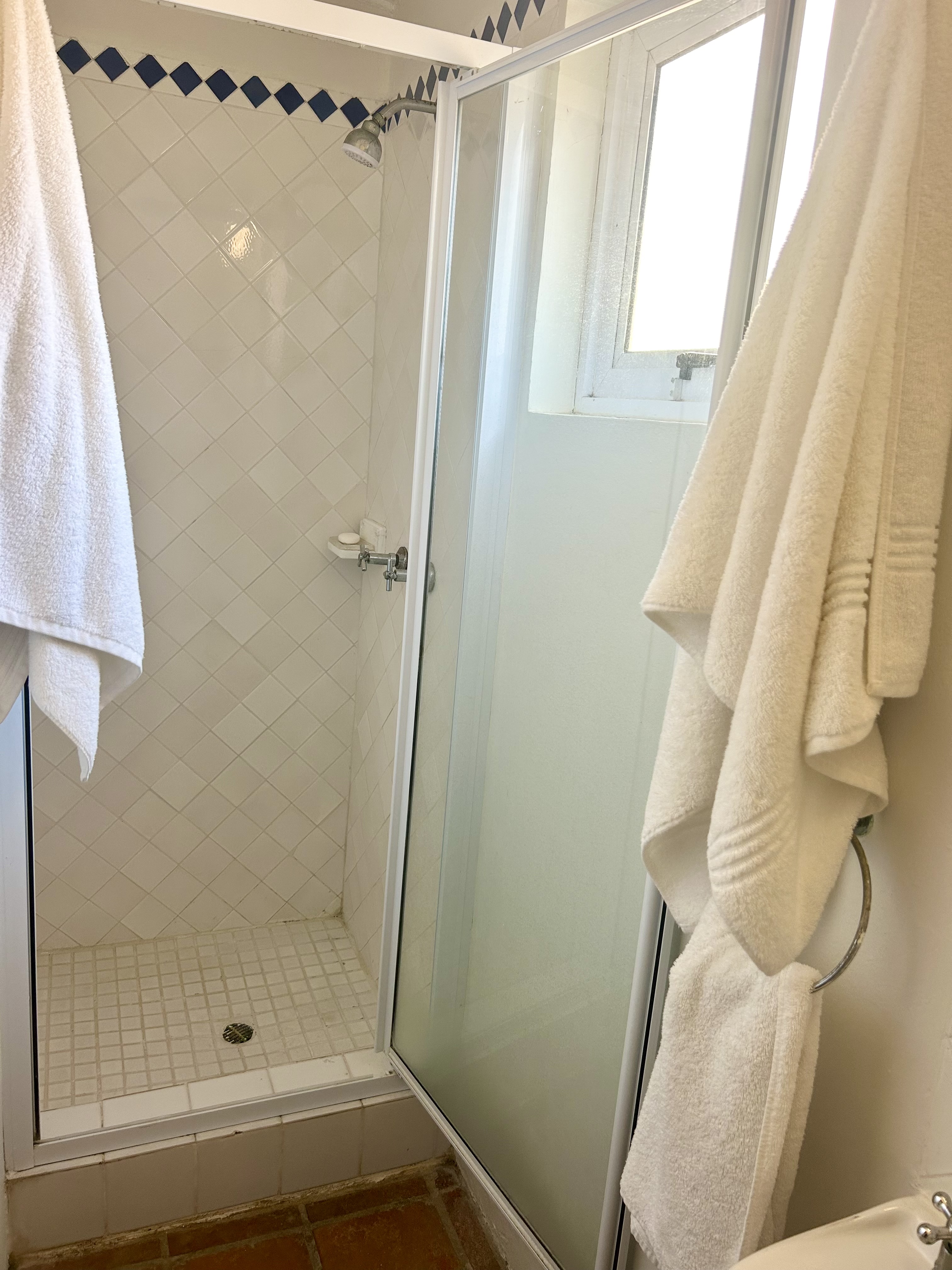Bathroom at The Beach Cottage, Prince’s Grant